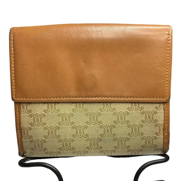 Celine Vintage Bifold Wallet Mono Coated Canvas - Picture 2 of 16